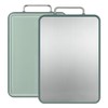 Blivorra Stainless Steel Reversible Cutting Board Large size- Double-Sided Stainless