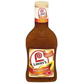 Lawry's Hawaiian with Tropical Fruit Juices Marinade Sauce 12 oz (Pack of 6)