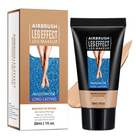 ​Leg Full Coverage Concealer, Leg Concealer Waterproof 24h Longlasting, Flawless Leg Makeup To Cover Veins, Body Coverage Perfector For Even Skin Tone, Easy Application