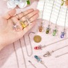 DICOSMETIC 10Pcs Angel Wing Faceted Glass Ceiling Fan Pull Chain