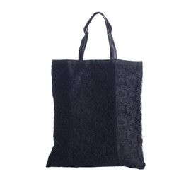 Folding Black Formal Sub Bag, Made in Japan, A4 Compatible Reversible Black Eco Bag, Black