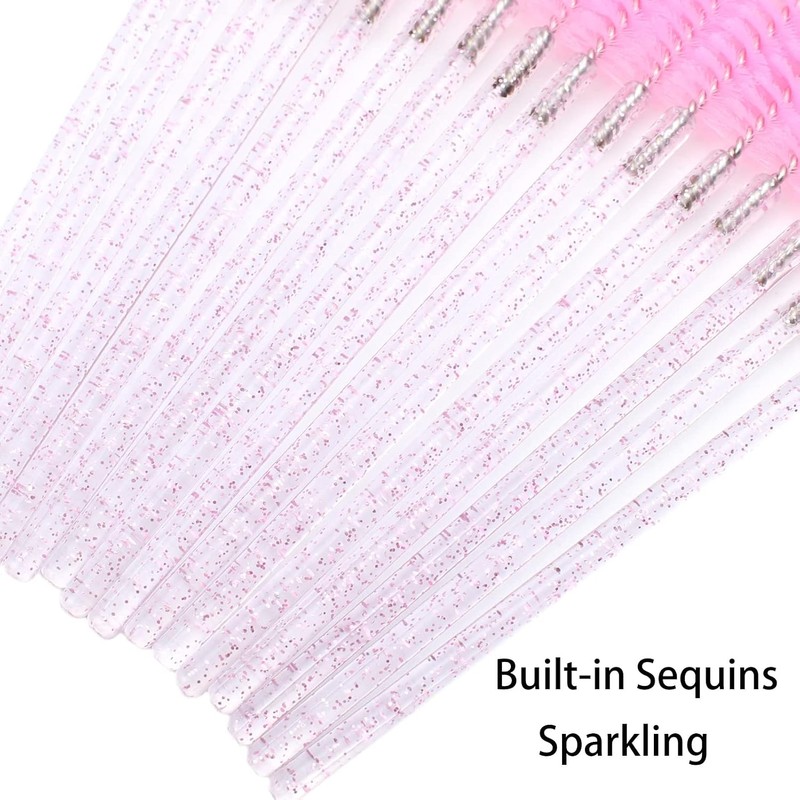 Varitas de pestañas desechables para pestañas, aplicadores de maquillaje, bobinas