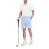 Ben Sherman Mens Four Way Stretch Tech Golf Shorts, Light
