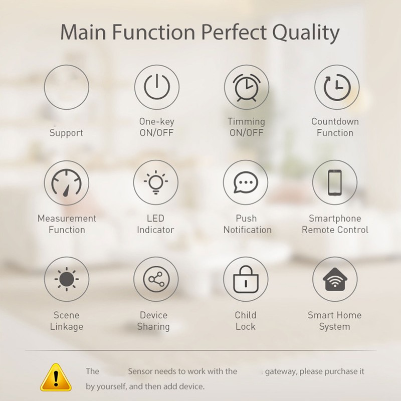 for ZigBee 3.0 Power Plug Voice Control Stable Connection 16A