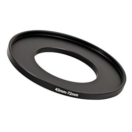 43mm to 72mm Step-Up Ring Filter adapter (43mm-72mm) Camera Filter Ring for 72mm UV ND CPL Filter (MPIXO)