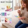Premium Pill Organiser 7 Day Monday Start, Weekly Pill Box,