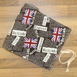 Colouring Pencil Case - England Pencil Case Pencil Case Rolling Pencil Case - Canvas and Cotton Brush Roll - Ideal for Travel, School, Office, Art 36