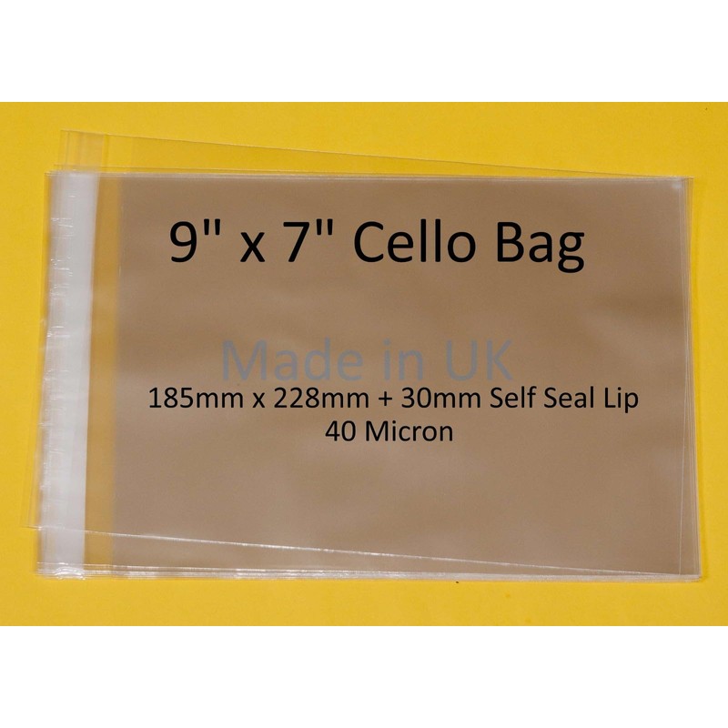 celloexpress 9" x 7" - 185mm x 228mm + 30mm