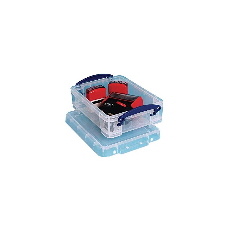 6 x 1.75 Litre Really Useful Box Storage Boxes with