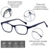 Outray Gafas de luz azul para niños, clásicas, rectangulares, antinocivas,