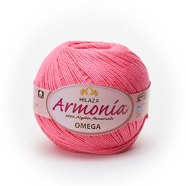 Hilaza Armonía Omega, bola de 100 gramos (Rosa)