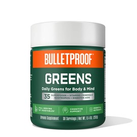 Bulletproof Verdes, 8.8 onzas, polvo de verduras diarias con superalimentos y nootrópicos
