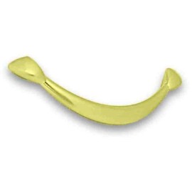 Liberty PN0276-PB  Polished Brass 5" Smiley Cabinet Drawer Pull