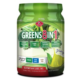 Olympian Lab Greens Protein 8 In 1, 388 Gram