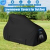 SIRUITON Zero Turn Mower Cover, Heavy Duty 600D Oxford Zero