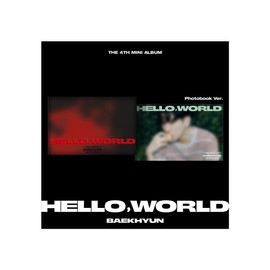 BAEKHYUN EXO - Hello, World [Photobook Ver.] 4th Mini Album (World ver.)