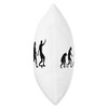 Evolution of Balance Board Throw Pillow