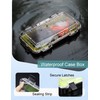 Avlcoaky Waterproof Box Dry Box Waterproof Containers, Protective Case 10"