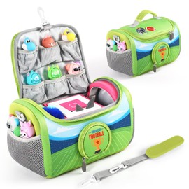 OUKNAK Carrying Case for Toniebox Starter Set, Storage Carrier Bag for Toniebox Audio Player Carrying Box for Toniebox Accessories Travel Carrying Bag for Toniebox (Green)