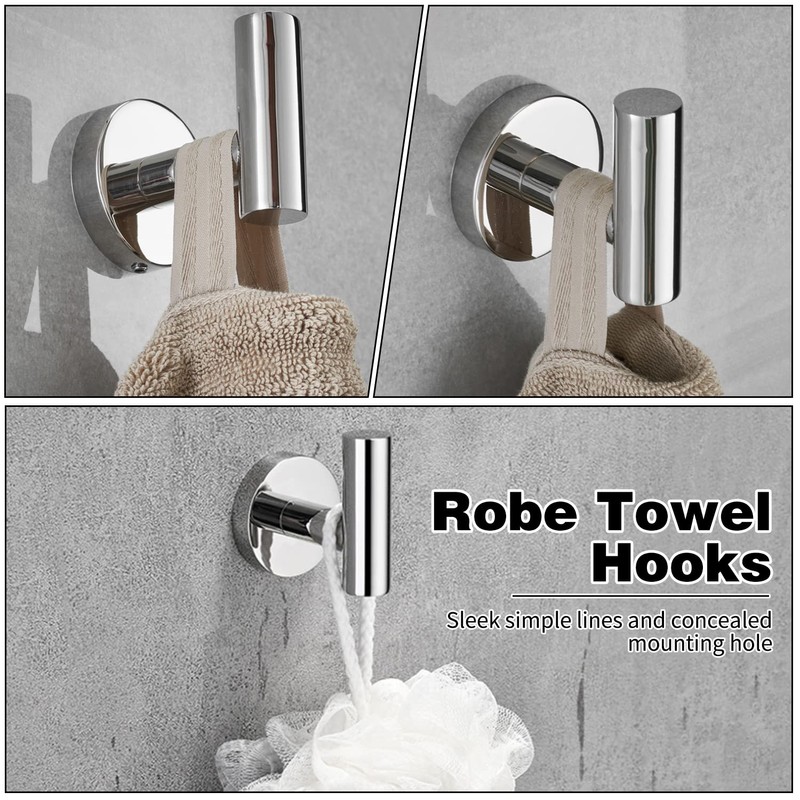 20pcs Bathroom Hardware Set, Brushed Nickel Bath Hardware Set, Including