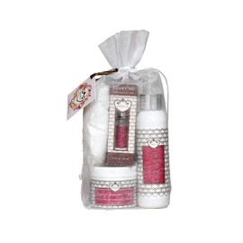 Jaqua Skincare Essentials Gift Bag Set - Raspberry Buttercream Frosting