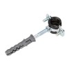 KOTARBAU® Set of 10 Pipe Clamps 3/8 Inch with Rubber
