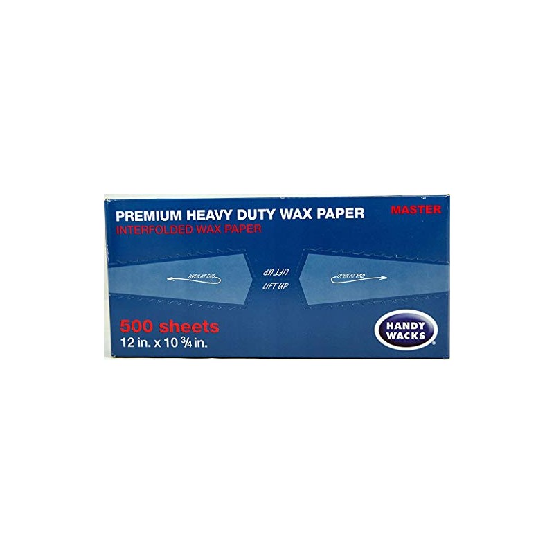 Wax Paper Premium Heavy Duty Handy Wacks 12" X 10