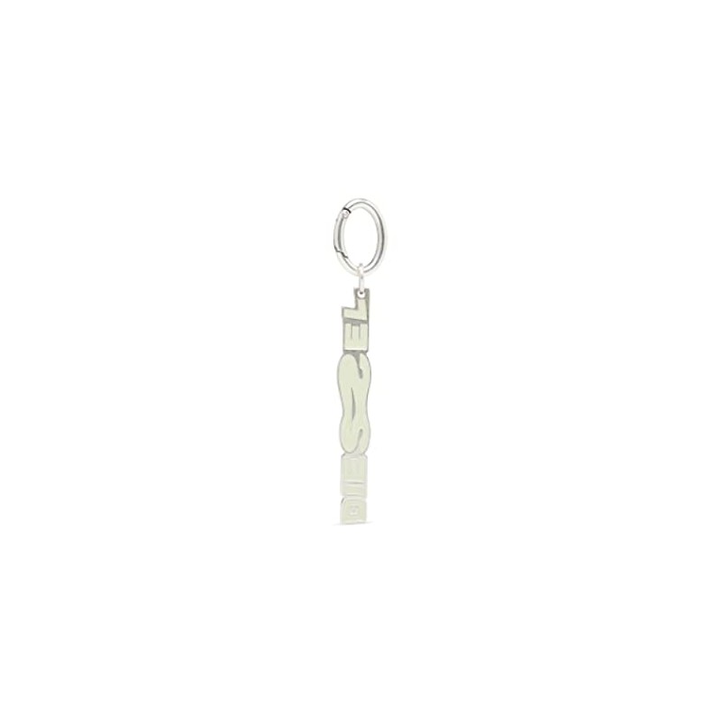 DIESEL Women's Metal Keychain X09445P5039, white