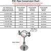 Beduan 1.5 Inch Stainless Steel Pipe Support Wall Ceiling Mount