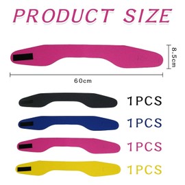 4 Pieces Swimming Headbands, Swimming Hearing Protection Headbands, Swimming Equipment, Swimming Accessories, Waterproof Hearing Protection Headbands, Kids Swimming Headbands