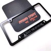 Generic Dont Tread ON ME Flag Domed Black License Plate