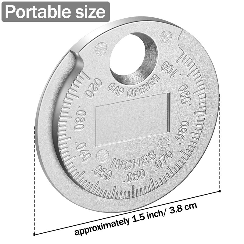 Weewooday 1 Piece Spark Plug Gap Tool Spark Plug Gauge