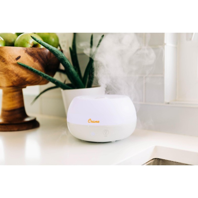 Crane Portable Ultrasonic Travel Humidifier & Aroma Diffuser – 0.2