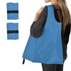 Criyar - Paquete de 2 bolsas plegables para compras, impermeable,