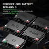 Battery Terminal Connectors Kit, Heavy Duty Positive Negative Auto Car