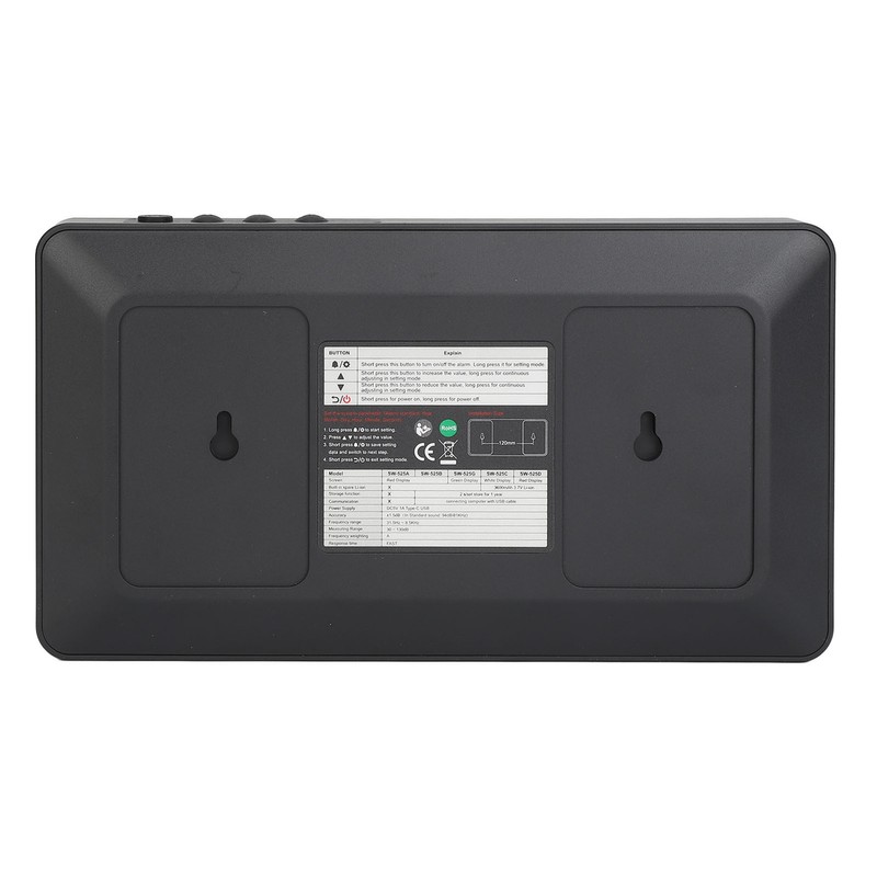 Sound Level Reader 9.6 Inch Lage LCD Screen High Accuracy