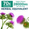 NYO3 Milk Thistle 200mg Liver Detox Supplement with Dandelion Root