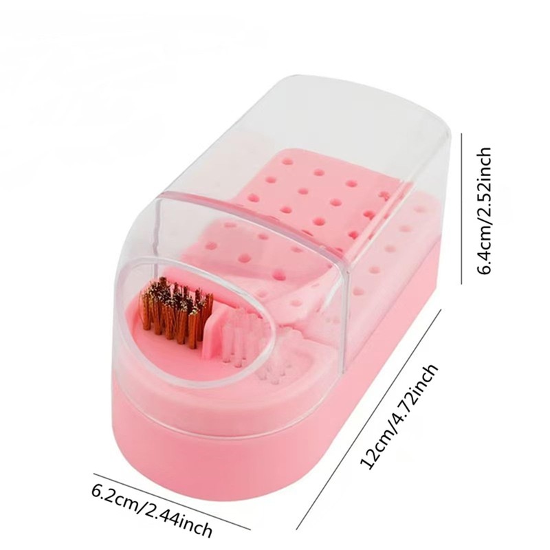 Plastic Surface Fine Workmanship Dustproof 30 Holes Nail Drill Bits