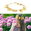 3 Pieces Roman Head Wreath Gold Leaf Crown Headpieces Roman