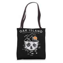 Oak Island Vintage Templar Knight Treasure Hunting Gift Tote Bag