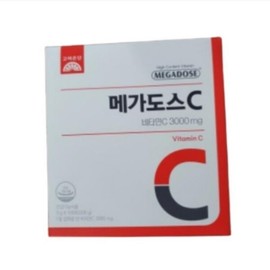 (NEW) Korea Eundan Megadose C Vitamin C 3000 3g x 100 packets x 5 / (NEW) 고려은단 메가도스C 비타민C 3000 3g x 100포 x5개