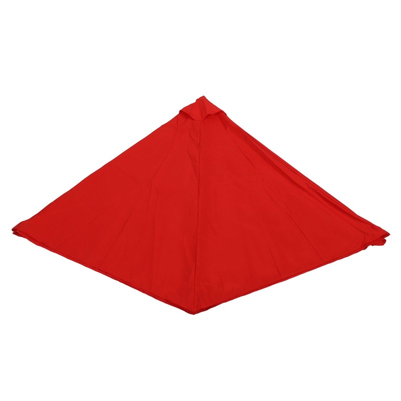 Patio Umbrella Canopy Water Resistant UV Protective Polyester Yard Umbrella