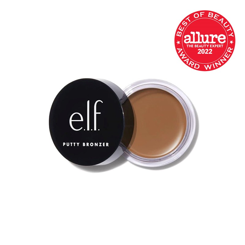 e.l.f. Putty Bronzer, Creamy & Highly Pigmented Formula, Creates a