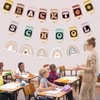 Zliisang Pre-Strung Boho Back To School Banner First Day of