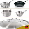 Shiny Stainless Steel Pan Cover Lid for all types of