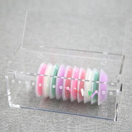 Dental Power Chain Organizer Case Used for Managing Orthodontic Elastic Rubber Chain Dispensers Acrylic Material