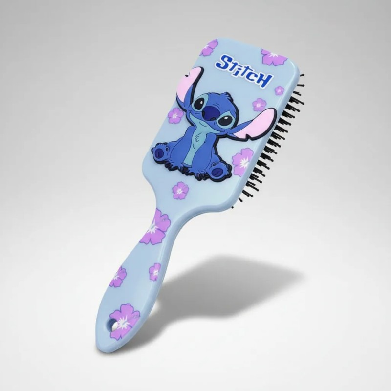 Stitch Cepillo De Cojín, Adecuado Para Todos Los Peinados.