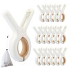18 PCS Beach Towel Clip, Cloth Pins, Quilt Drying Clip,