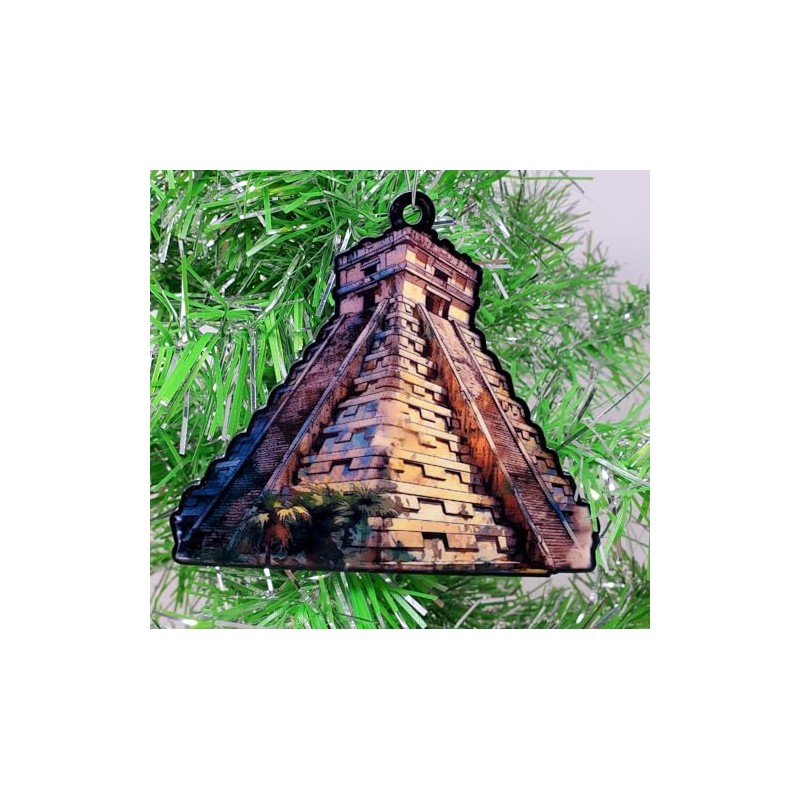 Generic Aztec Pyramid Ornament