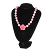 Teething Necklace Bracelet Silicone Flower Shape Design Elegant Exquisite Infant